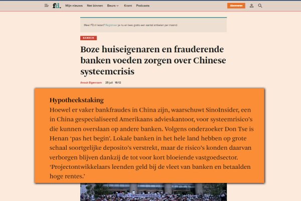 20220725 - Boze huiseigenaren en frauderende banken voeden zorgen over Chinese s_ - fd.nl
